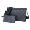 ルイヴィトン LOUIS VUITTON 2WAYバッグ ガストン･ウェアラブル ウォレット M81124 ブラック