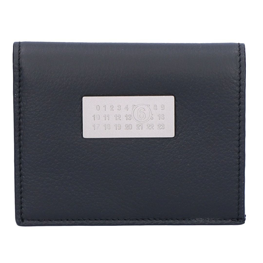 エムエムシックス メゾンマルジェラ MM6 MAISON MARGIELA 折り財布 2つ折り財布 ニューメリック SA5UI0015P5691 T8013 BLACK