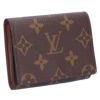 ルイヴィトン LOUIS VUITTON カードケース 名刺入れ アンヴェロップ･カルト ドゥ ヴィジット M63801 ブラウン