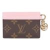 ルイヴィトン LOUIS VUITTON カードケース パスケース ポルト カルト･LV チャーム M82739 ブラウン