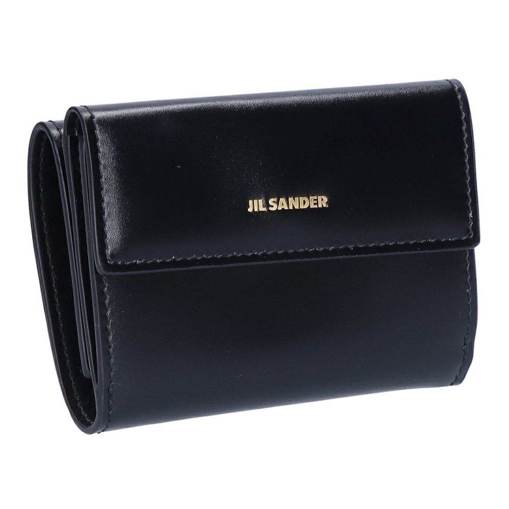 ジルサンダー JIL SANDER 折財布 三つ折り財布 J07UI0009P4840 001 BLACK ベビーウォレット