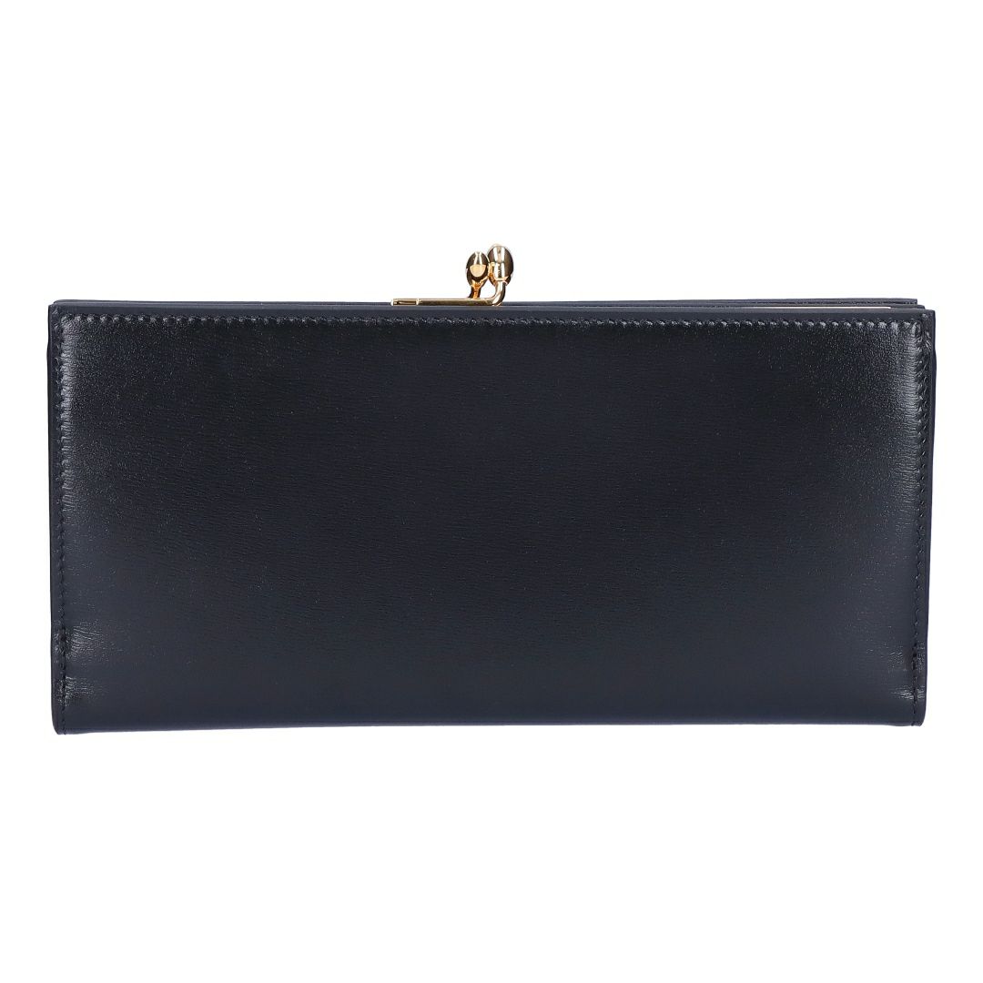ジルサンダー JIL SANDER 長財布 がま口長財布 GOJI J07UI0014P4840 001 BLACK パースミディアム