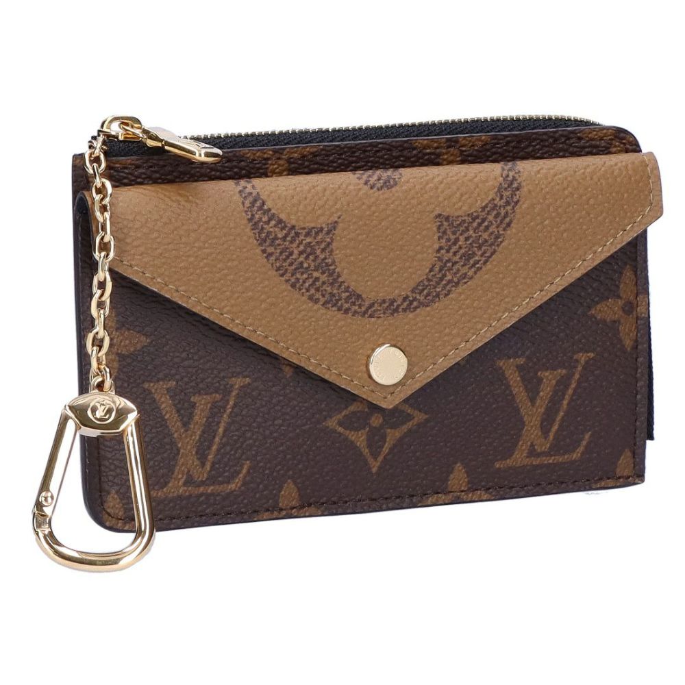 ルイヴィトン LOUIS VUITTON カードケース パスケース コインケース ポルトカルト・レクトヴェルソ M81303 ブラウン