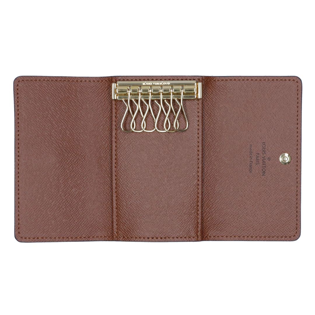 ルイヴィトン LOUIS VUITTON キーケース ミュルティクレ6 M62630 ブラウン