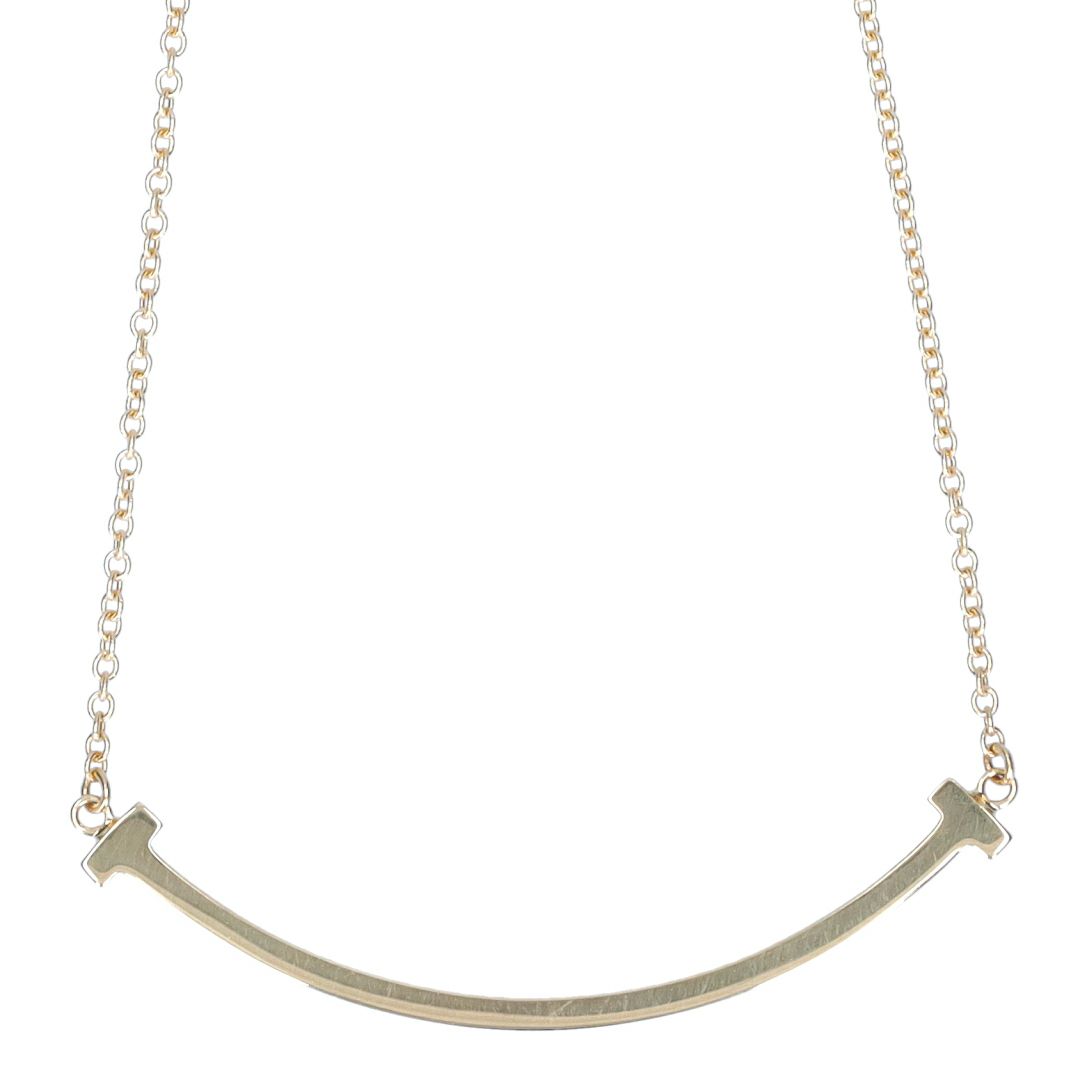 【リユース品】 ティファニー TIFFANY アクセサリー ネックレス Ｔスマイル ネックレス 【お取り寄せ】