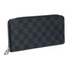 ルイヴィトン LOUIS VUITTON 長財布 ダミエ・グラフィット ジッピーウォレット・ヴェルティカル N63095