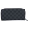 ルイヴィトン LOUIS VUITTON 長財布 ダミエ・グラフィット ジッピーウォレット・ヴェルティカル N63095