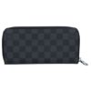 ルイヴィトン LOUIS VUITTON 長財布 ダミエ・グラフィット ジッピーウォレット・ヴェルティカル N63095