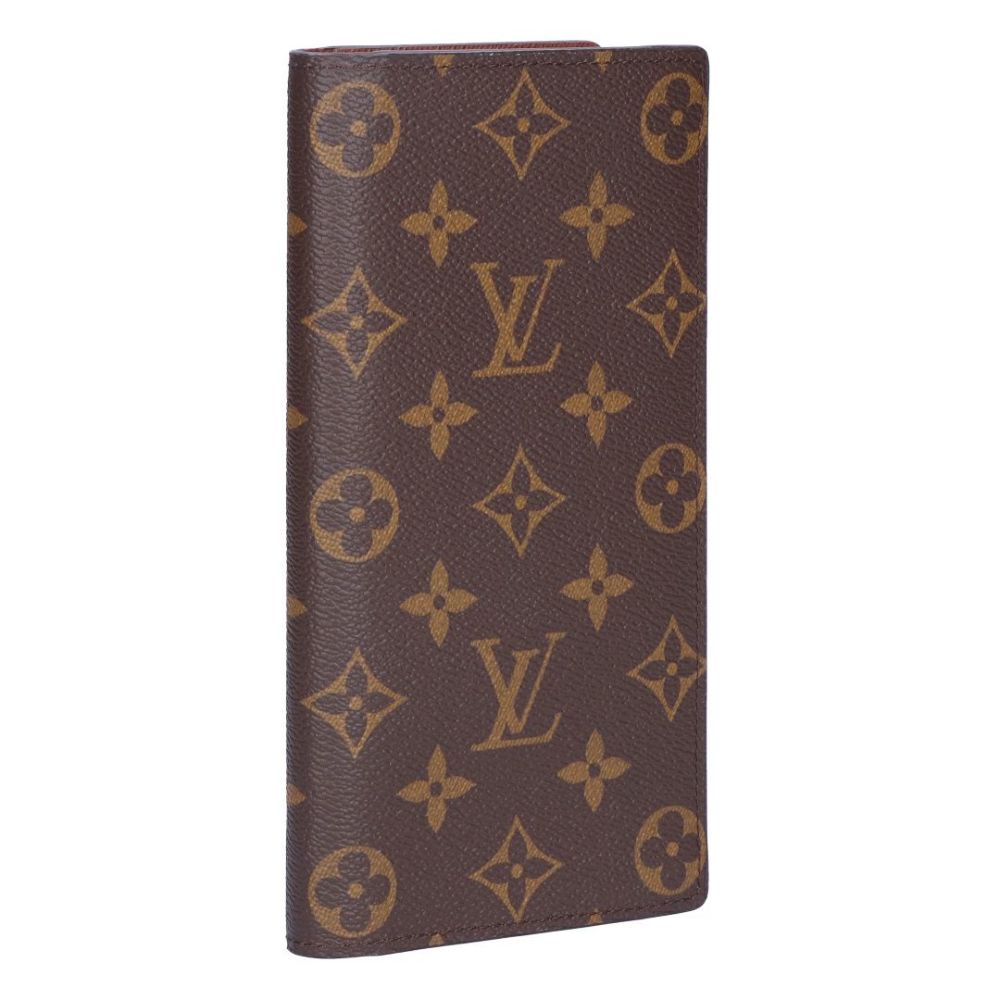 ルイヴィトン LOUIS VUITTON 長財布 二つ折り財布 小銭入れ付き ポルトフォイユ･ブラザ M66540 ブラウン