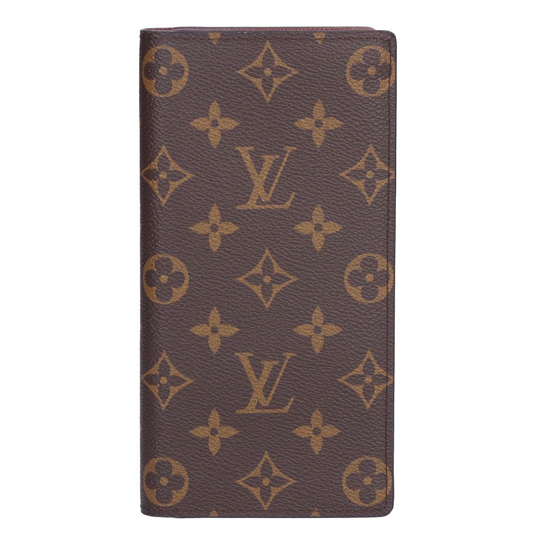 ルイヴィトン LOUIS VUITTON 長財布 二つ折り財布 小銭入れ付き ポルトフォイユ･ブラザ M66540 ブラウン