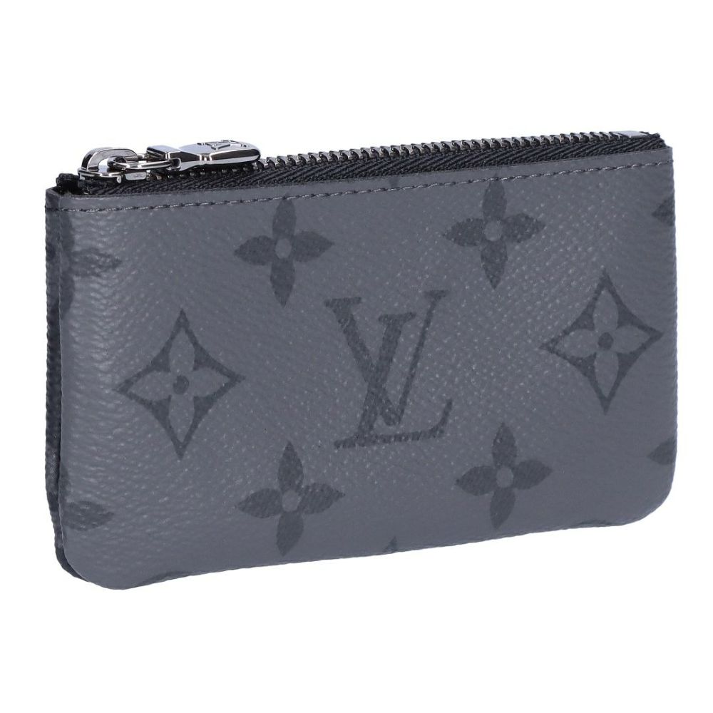 ルイヴィトン LOUIS VUITTON コインケース キーケース ポシェット･クレ M80905 グレー