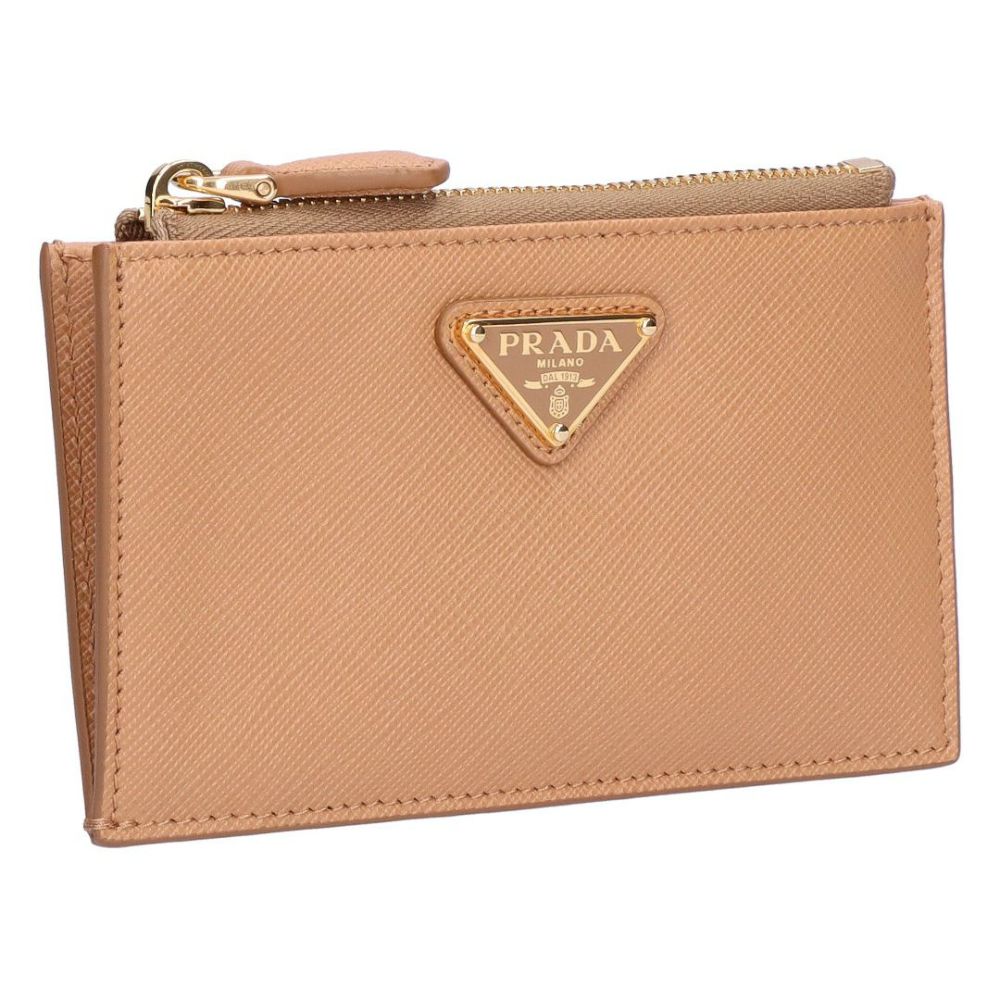 プラダ PRADA カードケース SAFFIANO TRIANG 1MC086 QHH F0018 NATURALE