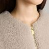 タトラス TATRAS レディース ボアブルゾン ノーカラーブルゾン ILVA イルヴァ LTAT24S4007 L 02 BEIGE