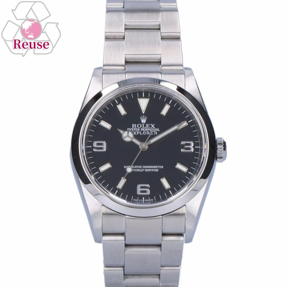 【リユース品】 ロレックス ROLEX 時計 メンズウォッチ エクスプローラー1 114270 文字盤：ブラック 【お取り寄せ】