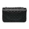 【リユース品】 シャネル CHANEL バッグ ショルダーバッグ マトラッセ ダブルフラップ チェーンショルダーバッグ A01112 ブラック/シルバー金具 【お取り寄せ】