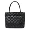 【リユース品】 シャネル CHANEL バッグ トートバッグ 復刻トート A01804 ブラック/シルバー金具 【お取り寄せ】