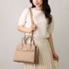 ヴァレクストラ VALEXTRA 2WAYバッグ ミラノミニ MILANOMINI WBMI0006010 LOC99 MBC BEIGE