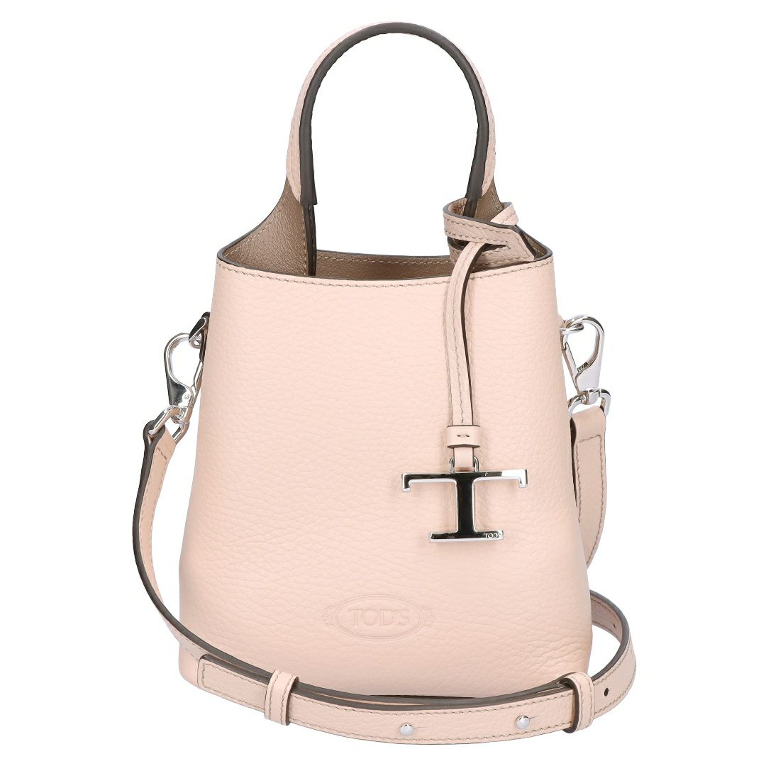 トッズ TOD’S 2WAYバッグ Tタイムレス XBWAPAT9000QRI 2L07 NUDE マイクロ