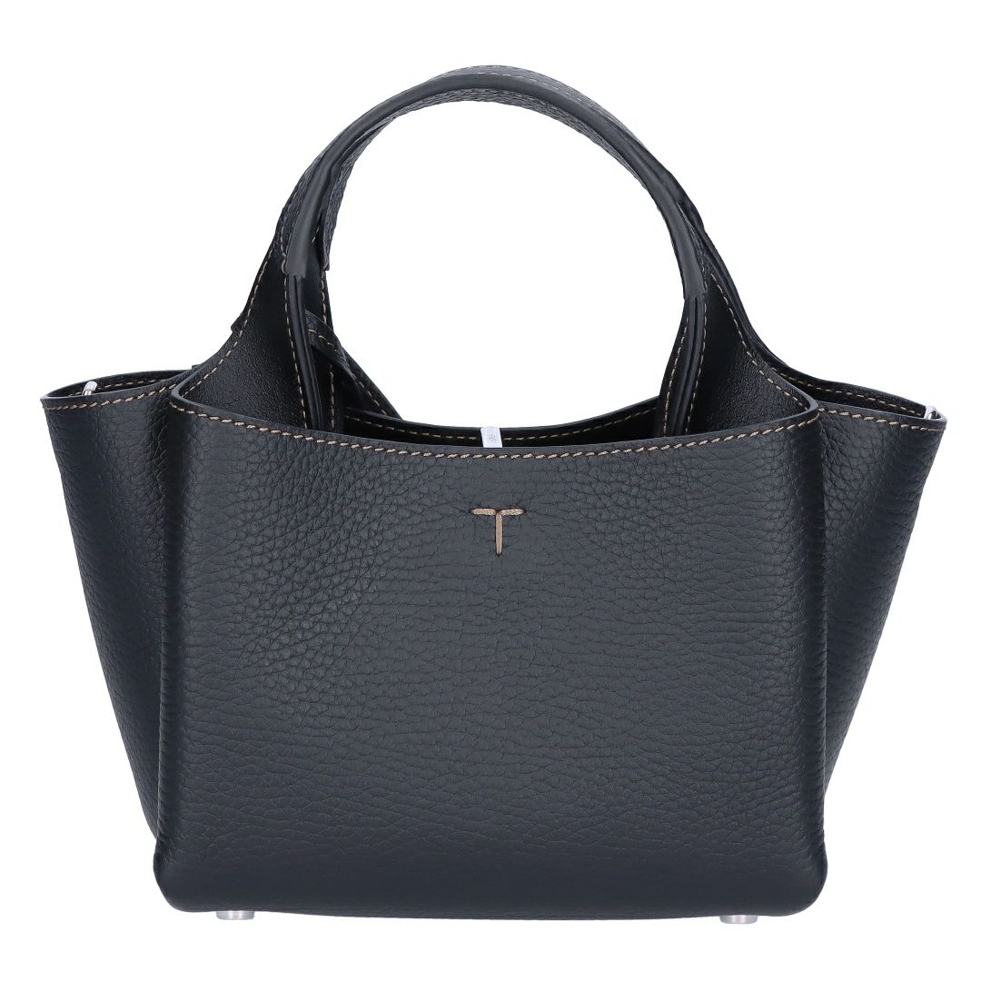 トッズ TOD’S 2WAYバッグ Tタイムレス XBWAPAFL000QRI B999 NERO マイクロ