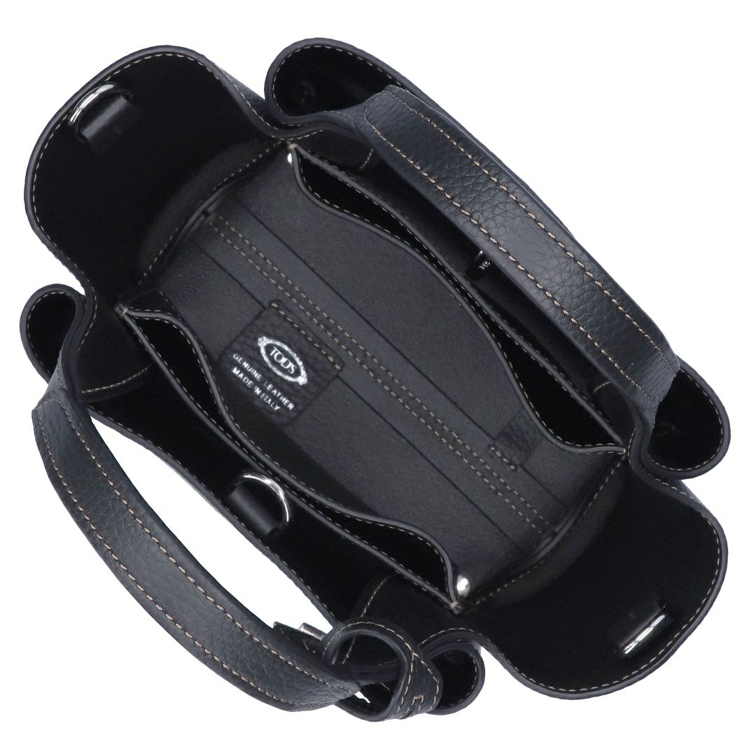 トッズ TOD’S 2WAYバッグ Tタイムレス XBWAPAFL000QRI B999 NERO マイクロ