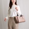 トッズ TOD’S 2WAYバッグ Tタイムレス XBWAPAFL100QRI 036F TAUPE MINI ミニ