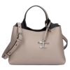 トッズ TOD’S 2WAYバッグ Tタイムレス XBWAPAEL000QRI 036F TAUPE MICRO マイクロ