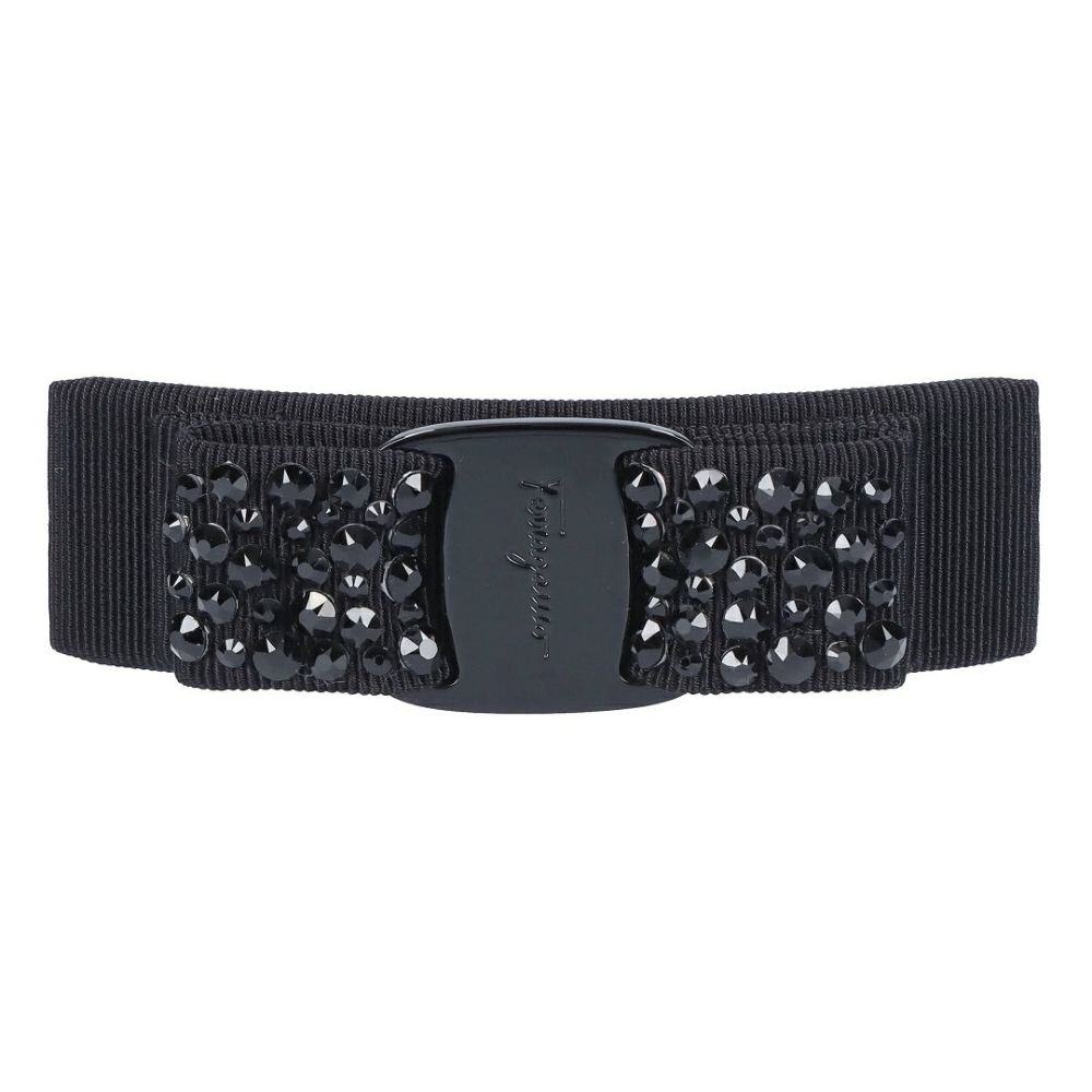 フェラガモ FERRAGAMO バレッタ VARA 341693 488214 001 NERO VON SWAROV