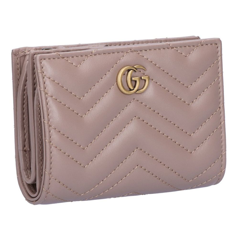 グッチ GUCCI 折財布 【GGマーモント：GG MARMONT】 773427 DTDHT 5729 ダスティピンク【お取り寄せ】