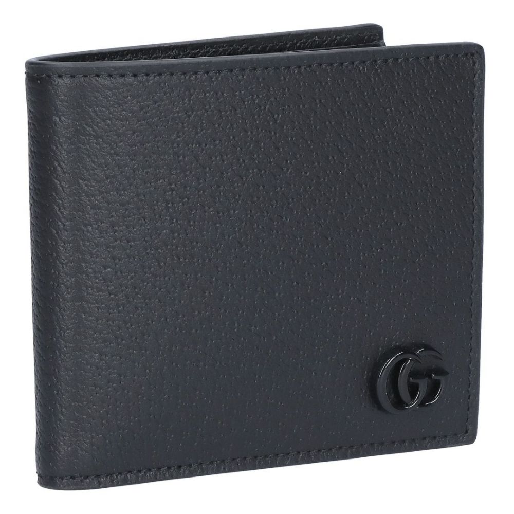 グッチ GUCCI 折財布 小銭入れ付き 【MEN’S GG MARMONT】 428725 1T56F 1000 ブラック【お取り寄せ】