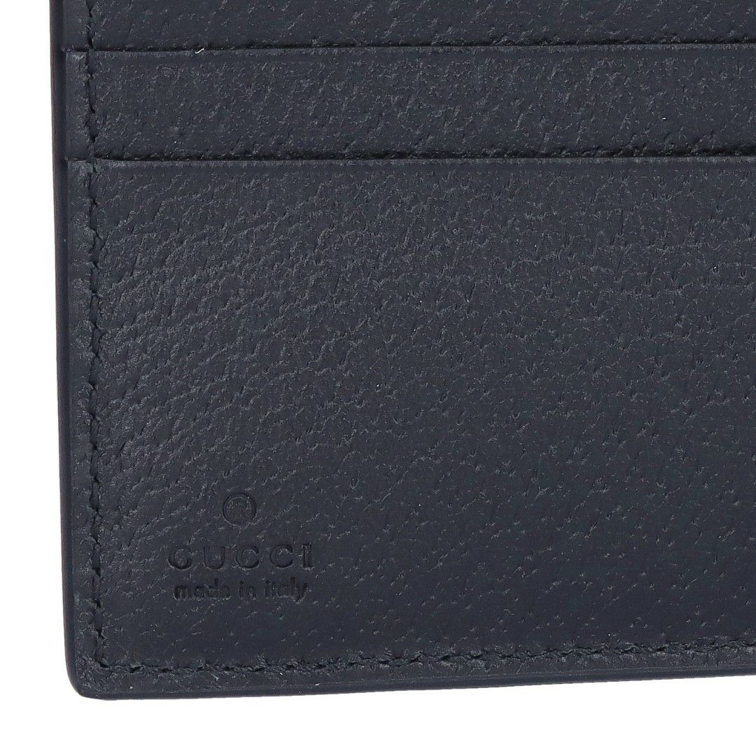 グッチ GUCCI 折財布 小銭入れ付き 【MEN’S GG MARMONT】 428725 1T56F 1000 ブラック【お取り寄せ】