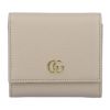 グッチ GUCCI 折財布 二つ折り財布 GGマーモント GG MARMONT 598587 CAO2G 9561 ベージュ【お取り寄せ】