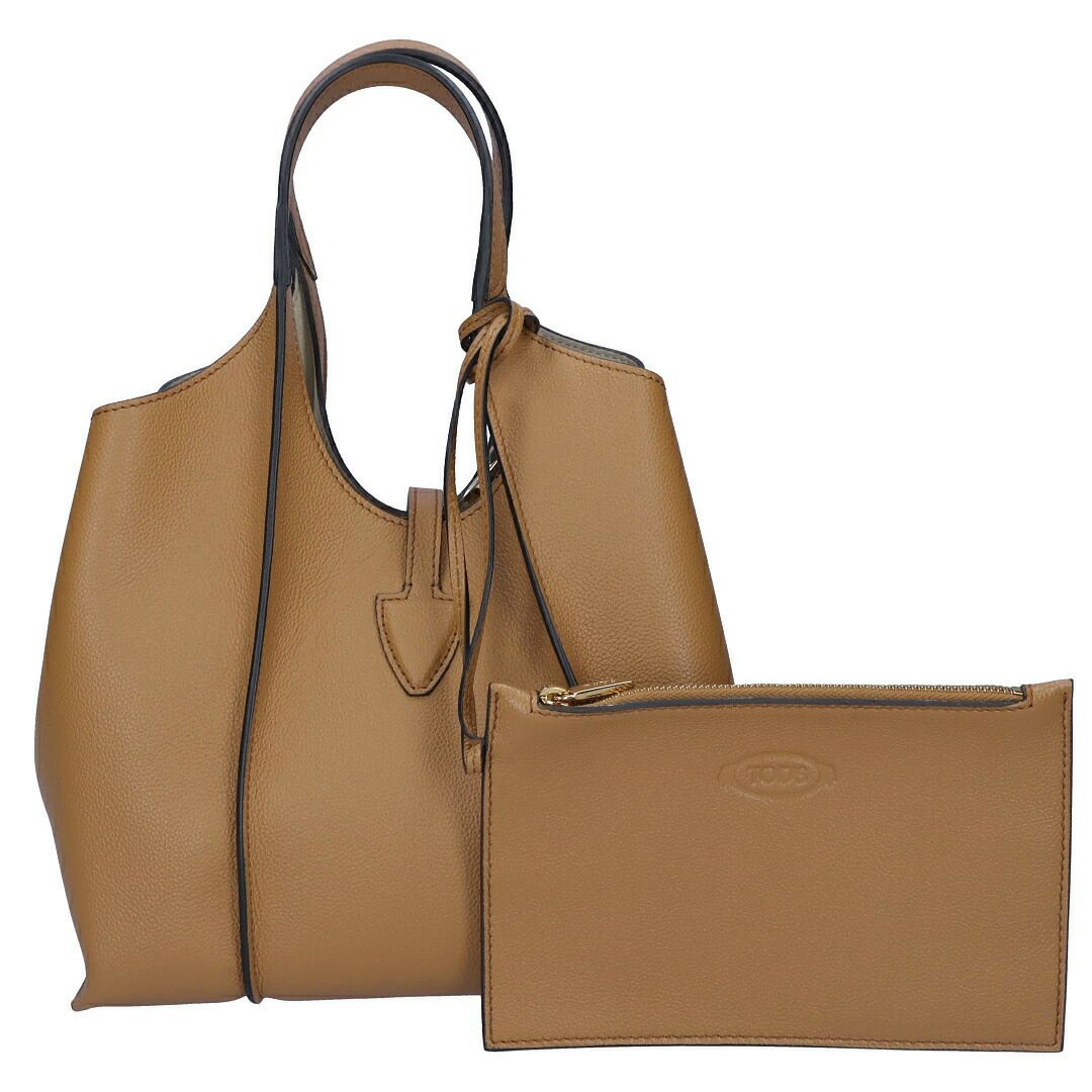トッズ TOD'S 2WAYバッグ Tタイムレス XBWTSBA9100 ブラウン系