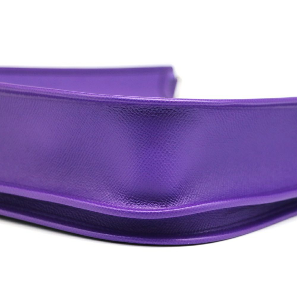 【リユース品】 エルメス HERMES バッグ ショルダーバッグ エヴリン3PM ウルトラバイオレット/シルバー金具 【お取り寄せ】