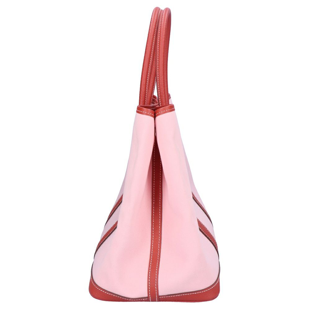 【リユース品】 エルメス HERMES バッグ ハンドバッグ ガーデンパーティPM ピンク系 【お取り寄せ】