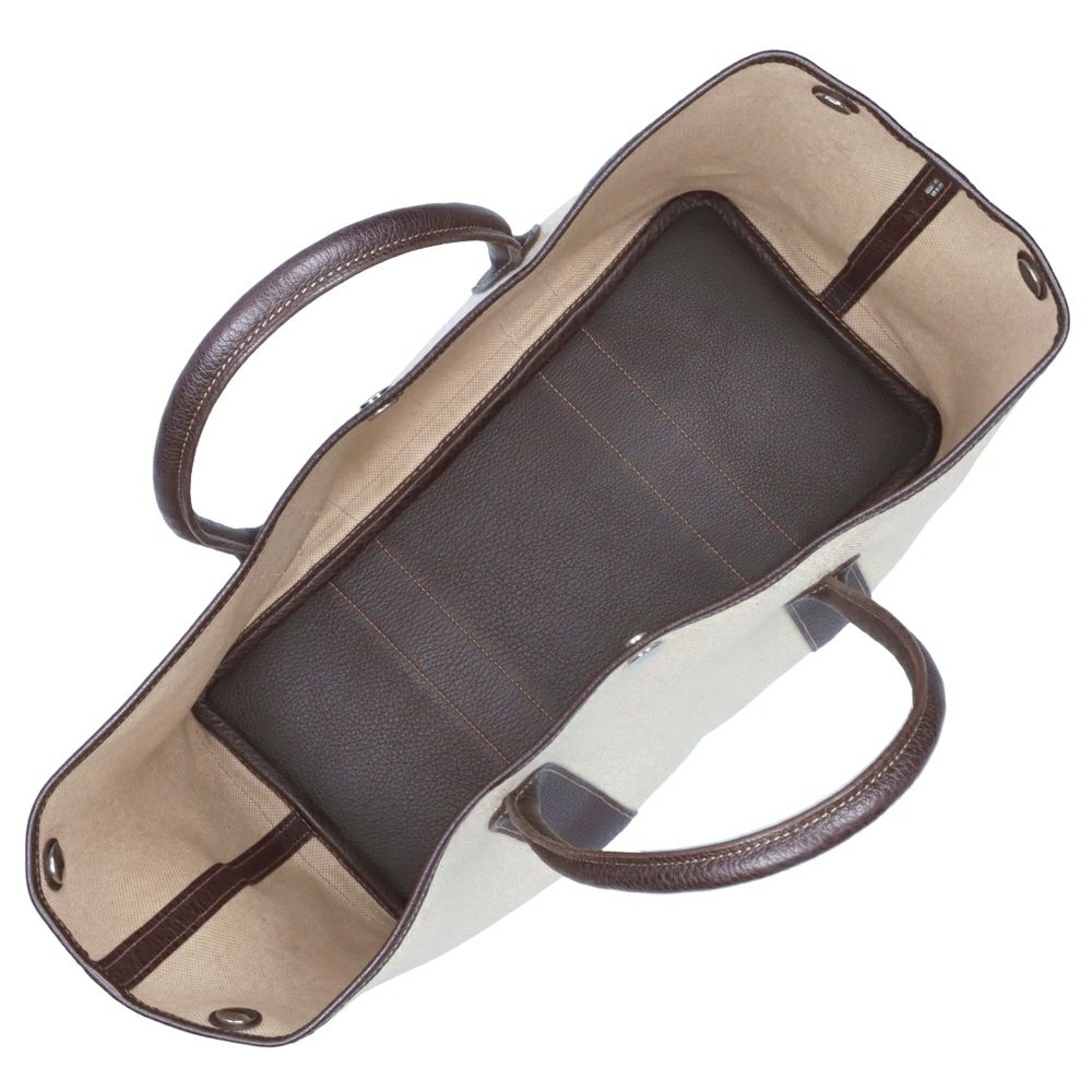【リユース品】 エルメス HERMES バッグ ハンドバッグ ガーデンパーティPM ベージュ系/ブラウン系 【お取り寄せ】