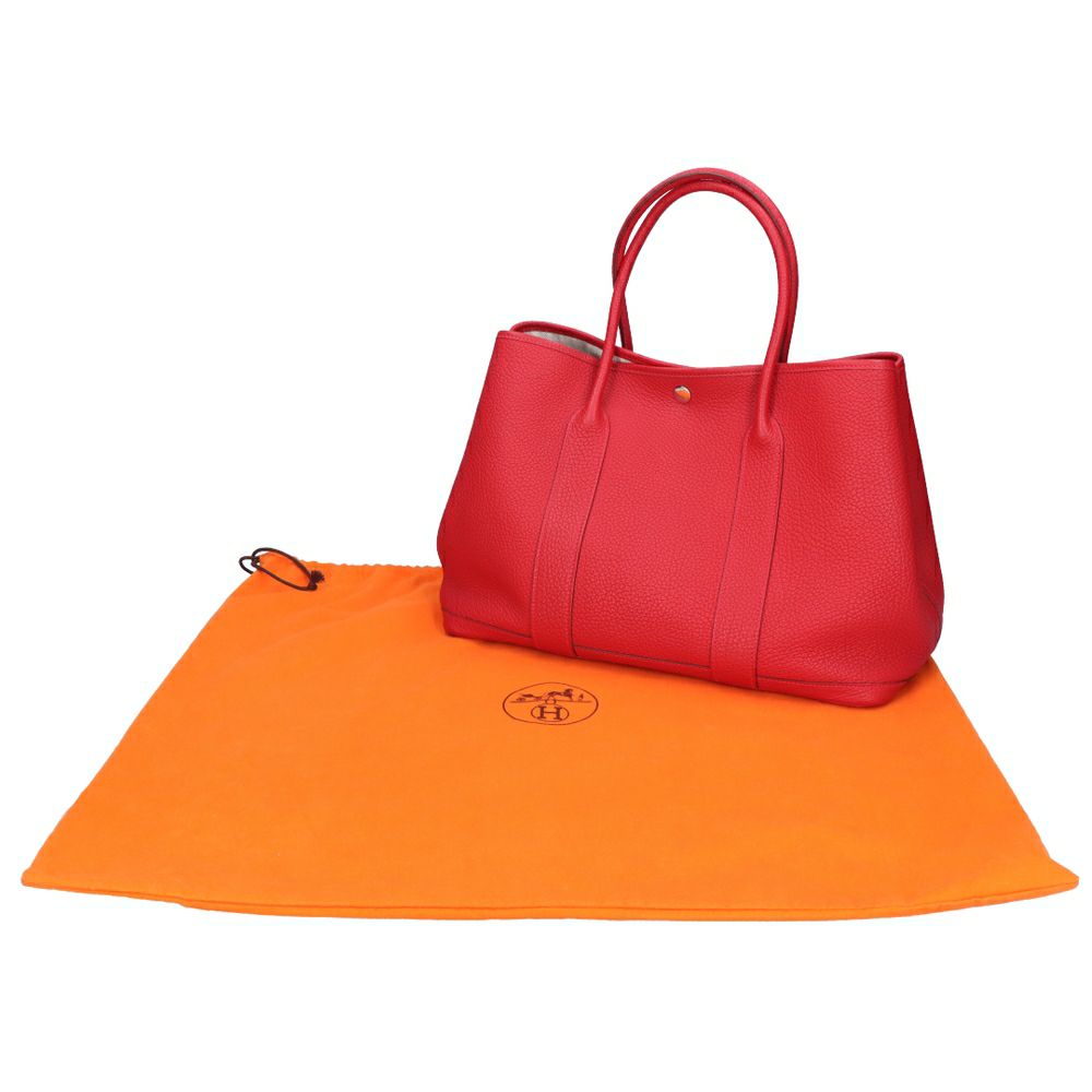 【リユース品】 エルメス HERMES バッグ ハンドバッグ ガーデンパーティPM ローズカザック 【お取り寄せ】