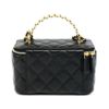 【リユース品】 シャネル CHANEL バッグ ショルダーバッグ マトラッセ ヴァニティ チェーンショルダー AP2199 ブラック/ゴールド金具 【お取り寄せ】