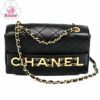 【リユース品】 シャネル CHANEL バッグ ショルダーバッグ マトラッセ チェーンショルダーバッグ AS1490 ブラック/ゴールド金具 【お取り寄せ】