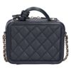 【リユース品】 シャネル CHANEL バッグ ショルダーバッグ CCフィグリースモールバニティ ショルダーバッグ A93343 ブラック/ゴールド金具 【お取り寄せ】