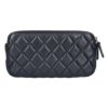 【リユース品】 シャネル CHANEL バッグ ショルダーバッグ マトラッセ Wジップ チェーンウォレット A82527 ブラック/ゴールド金具 【お取り寄せ】