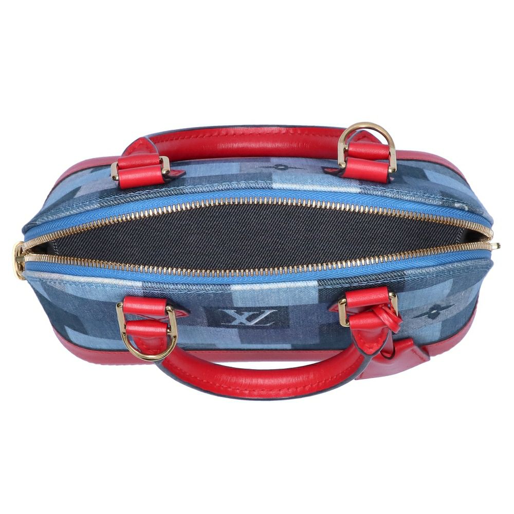 【リユース品】 ルイヴィトン LOUIS VUITTON バッグ 2WAYバッグ アルマBB M45042 ブルー×レッド 【お取り寄せ】