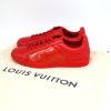 【リユース品】 ルイヴィトン LOUIS VUITTON 靴 スニーカー メンズシューズ ルクセンブルグライン ローカットスニーカー レッド 7　1/2 【お取り寄せ】