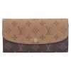 ルイヴィトン LOUIS VUITTON 長財布 ポルトフォイユ・エミリー モノグラム・リバース M82157