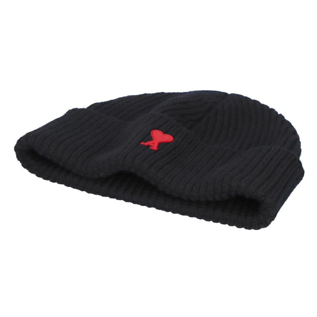 アミパリス AMI PARIS KNIT HAT 帽子 ニット帽 ウール100％ ニット ニットキャップ BFUHA106/116.018