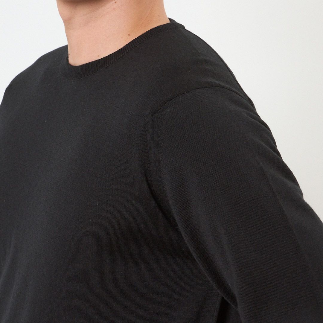 ジョンスメドレー JOHN SMEDLEY メンズ ニット プルオーバー クルーネックニット SCANLAN スキャラン MODERN FIT 30G