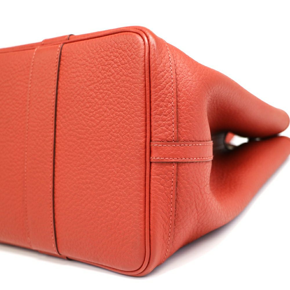 【リユース品】 エルメス HERMES バッグ ハンドバッグ ガーデンパーティ PM ルージュセリエ 【お取り寄せ】