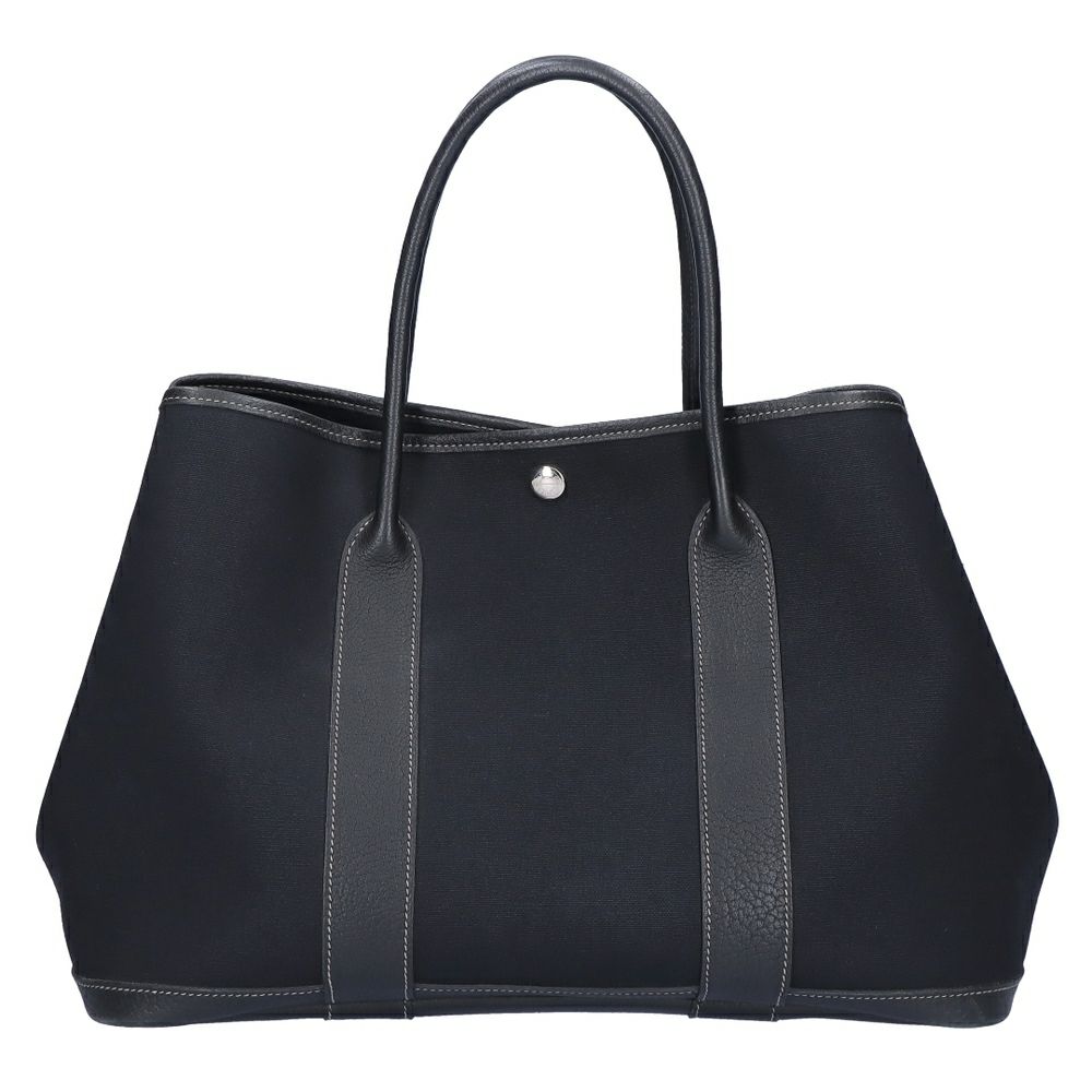 【リユース品】 エルメス HERMES バッグ ハンドバッグ ガーデンパーティ PM ブラック 【お取り寄せ】