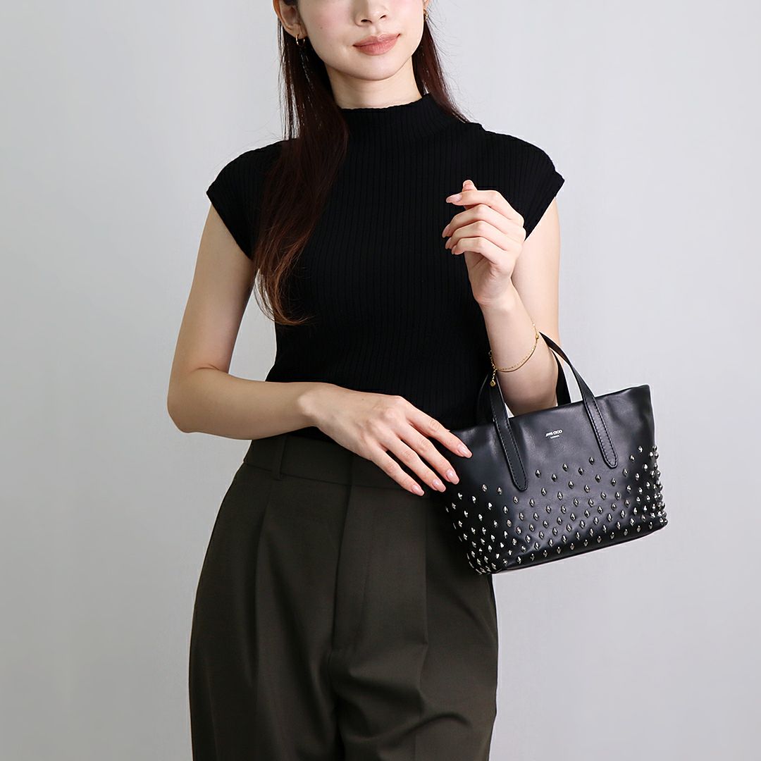 ジミーチュー バッグ ハンドバッグ JIMMY CHOO MINISARA-EMG 別々  