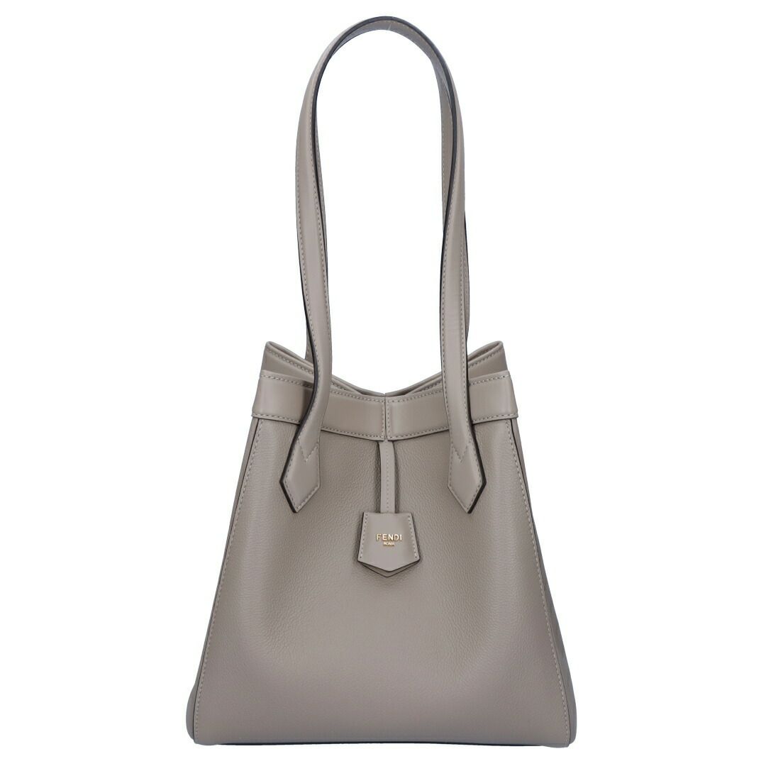 フェンディ FENDI トートバッグ ORIGAMI オリガミ 8BH414 APZA F11WS グレー ミディアム