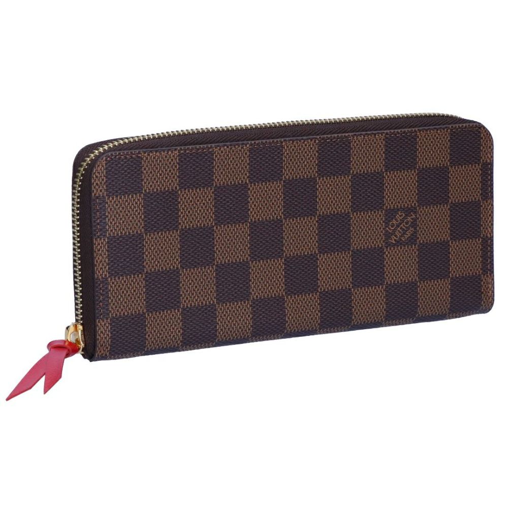 ルイヴィトン LOUIS VUITTON 長財布 ポルトフォイユ・クレマンス ダミエ N60534